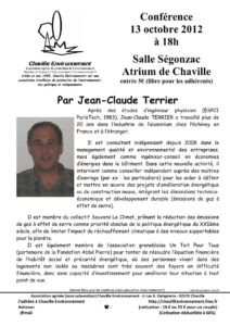 Lire la suite à propos de l’article En 2012 Jean-Pierre Terrier
