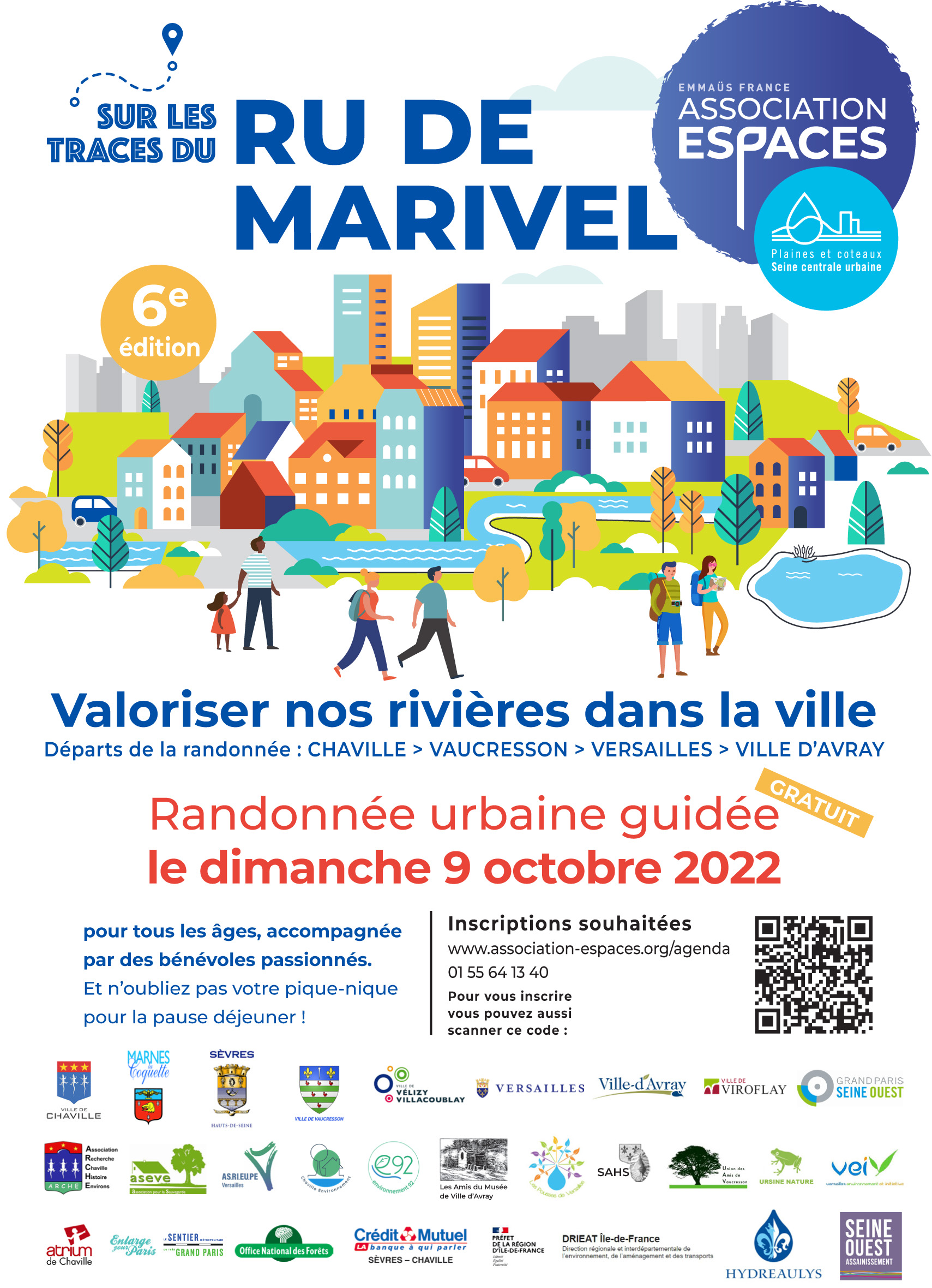 Lire la suite à propos de l’article Randonnée urbaine guidée le dimanche 9 octobre 2022