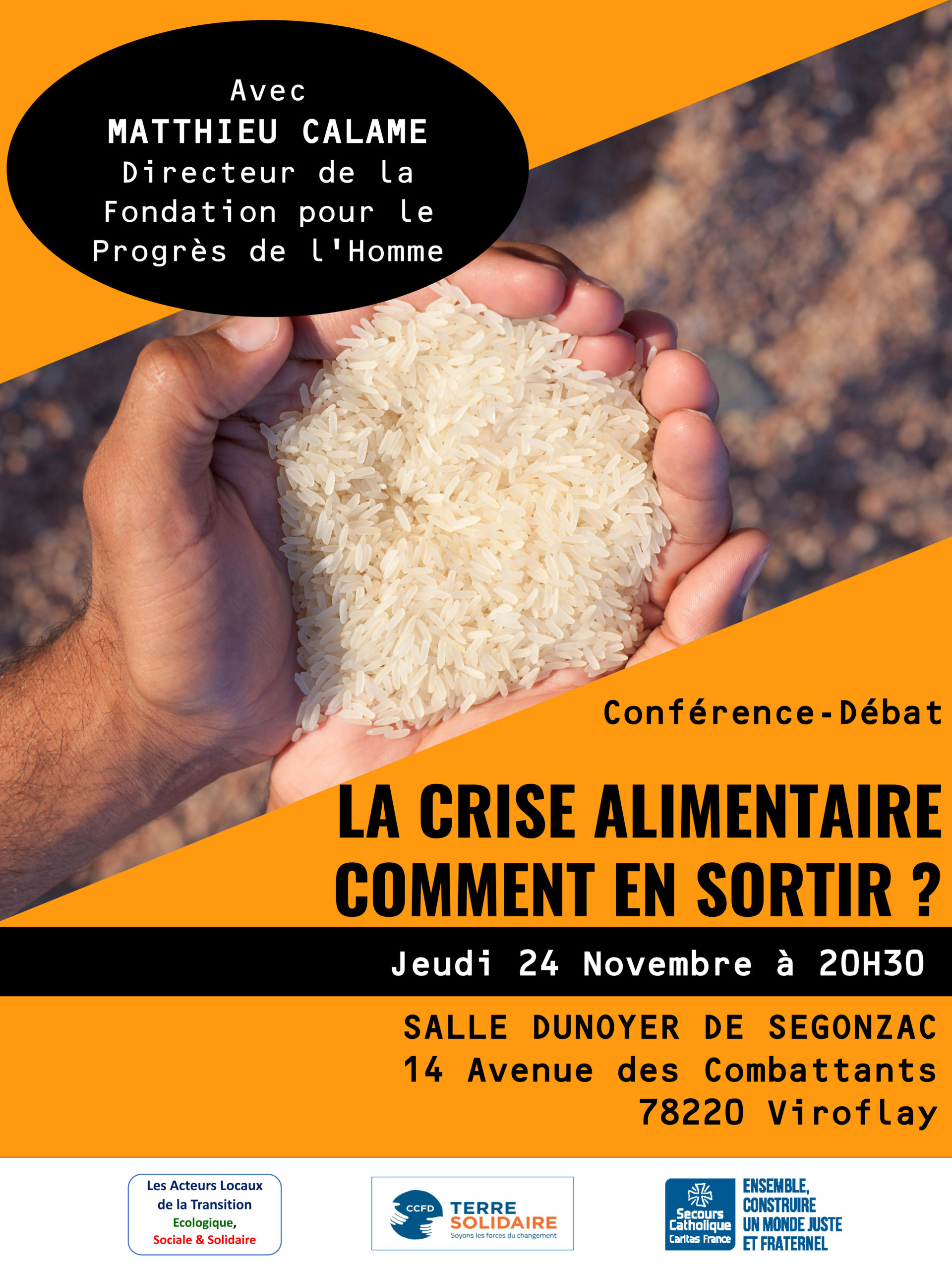 Lire la suite à propos de l’article Conférence/débat: La crise alimentaire, comment s’en sortir ?