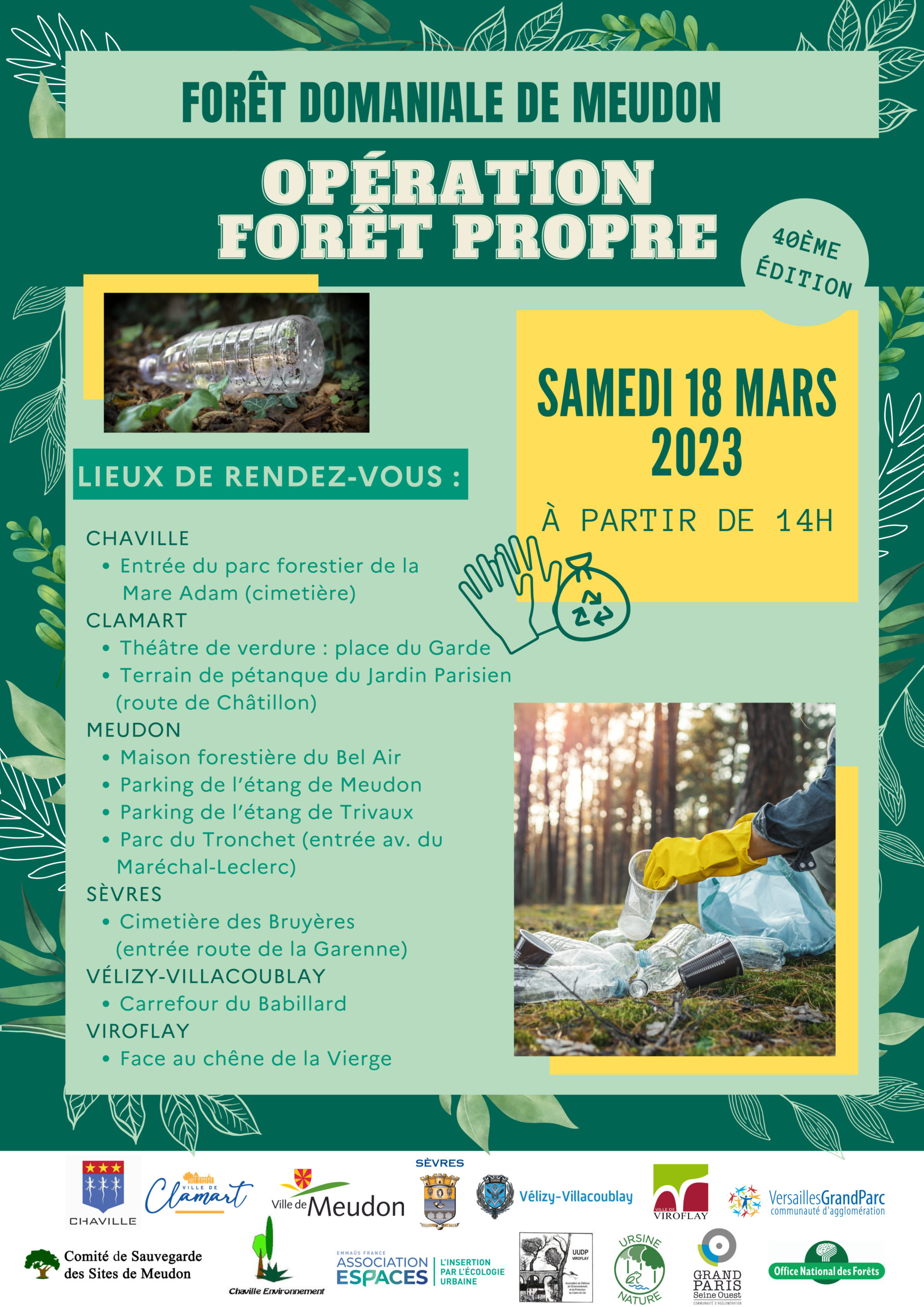 You are currently viewing 18 MARS 2023: Opération forêt propre